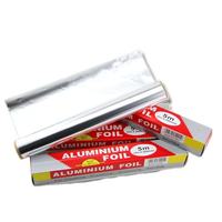 Rouleaux de papier aluminium robustes personnalisables pour l'emballage alimentaire, papier cuisson jetable pour la cuisson, la préparation des repas