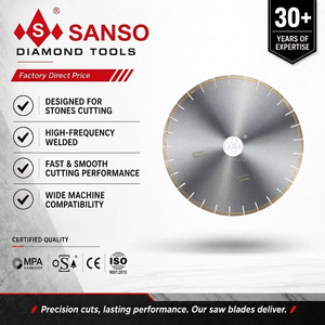 Disque de coupe diamanté haute performance de 14 pouces (350 mm) pour scie circulaire, idéal pour le schiste <span class=keywords><strong>Dekon</strong></span> - Product Image 1