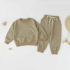 Conjunto <span class=keywords><strong>de</strong></span> Ropa Infantil Personalizada al por Mayor, Ropa <span class=keywords><strong>de</strong></span> Algodón Suave para Niños, Conjuntos <span class=keywords><strong>de</strong></span> Ropa <span class=keywords><strong>de</strong></span> Otoño para Bebés, Conjuntos <span class=keywords><strong>de</strong></span> Dos Piezas para Niños - Product Image 2