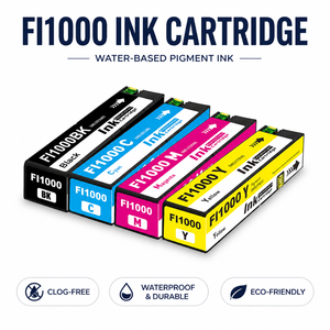 Cartuccia d'Inchiostro Compatibile Premium INK-TANK FI1000 con Inchiostro e Chip per <span class=keywords><strong>Stampanti</strong></span> <span class=keywords><strong>HP</strong></span> IJetColor 1175/1175C/1175Pro - Product Image 1