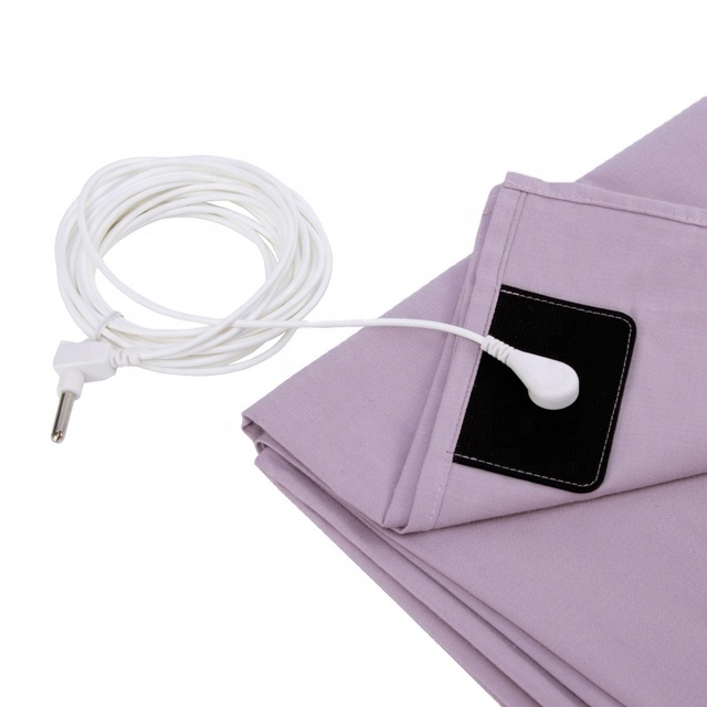 New Product Best Earthed Anti-static Grounding Earthing Flat Sheet Queen  203 X 152cm
