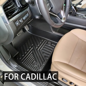 Alfombrilla de Piso para Automóvil Personalizada de Lujo, Alfombrilla de TPE 5D Antideslizante para Cadillac Xt5 - Product Image 4
