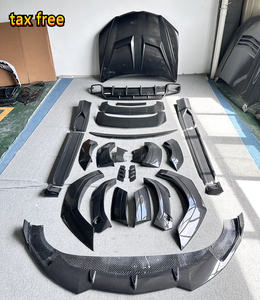 ドライカーボンファイバーフロントリップサイドスカートリアスポイラーディフューザーフッドボディキットUrusアップグレード1016スタイルワイドボディキット - Product Image 1