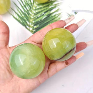 Sfere di Fluorite di Mango all'ingrosso sia per la cristalloterapia che per i display Desktop., <span class=keywords><strong>è</strong></span> un Must per qualsiasi appassionato di cristalli. - Product Image 1