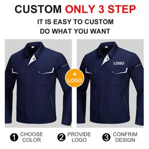 Chaqueta Ligera de Verano para Hombre, Uniforme de <span class=keywords><strong>Trabajo</strong></span>, Venta Especial, Personalizable, Ropa de Seguridad Laboral - Product Image 3