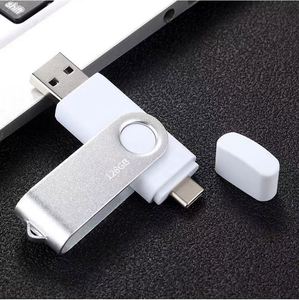 Memoria USB Tipo C Nueva, Unidad Flash USB de 16GB 32GB 64GB 8GB 4GB, Interfaz USB 3.0 y 2.0 de Metal para Teléfono Móvil - Product Image 4