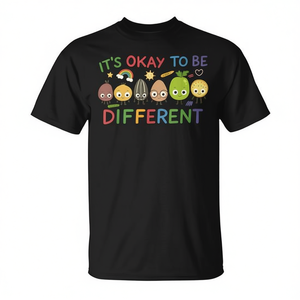 Es normal ser diferente, camiseta linda de diversidad para el regreso a clases - Product Image 2