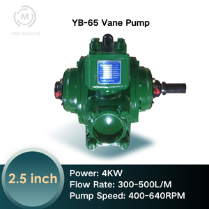 Bomba de Combustible de Gasolina MAC-BEYOND OEM YB-65, Bomba de Paletas Rotativas de 4 kW y 5 Bar para la Industria de Biocombustibles - Product Image 1