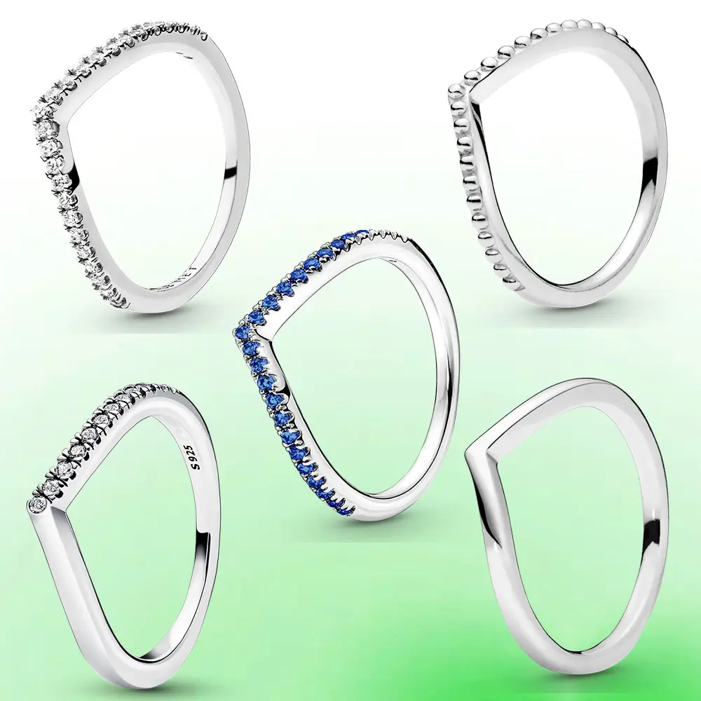 2023 Damen Simple Light Luxus Mode V-förmiger Fingers chmuck Zirkonia Pave V-Form Ring Zirkon Dünner Ring für Frauen