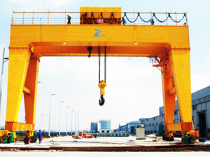 Grúa pórtico de doble viga para mármol y granito, elevador de losas de 5t-300t, grúa portátil sobre rieles para exteriores - Product Image 2