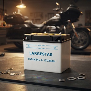 <span class=keywords><strong>Batterie</strong></span> de moto Largestar de qualité supérieure <span class=keywords><strong>12V</strong></span> <span class=keywords><strong>28Ah</strong></span> à décharge profonde, scellée, sans entretien, garantie 1 an - Product Image 5