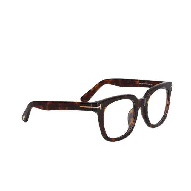 ทอมวินเทจสำหรับผู้ชายกรอบแว่นตาออปติคอลแฟชั่นอะซิเตทผู้หญิงอ่านสายตาสั้นแว่นตาตามใบสั่งแพทย์