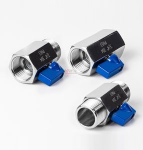 Лидер продаж, нержавеющая сталь RC NPT BSP 1000WOG PN64 304 316 3/8 "1/2" 1/4 "ручной мини-шаровой клапан с внутренней резьбой - Product Image 4