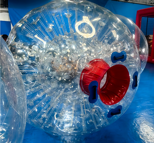 <span class=keywords><strong>Ballon</strong></span> Zorb gonflable en PVC personnalisé <span class=keywords><strong>avec</strong></span> poignées <span class=keywords><strong>pour</strong></span> jouets de <span class=keywords><strong>jeu</strong></span> de plein air <span class=keywords><strong>pour</strong></span> adultes - Product Image 4