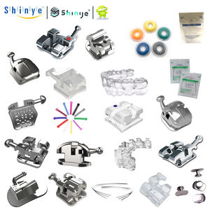 Kit <span class=keywords><strong>de</strong></span> brackets orthodontiques en céramique transparente <span class=keywords><strong>de</strong></span> haute qualité, matériaux orthodontiques, brackets passifs auto-ligaturants - Product Image 5