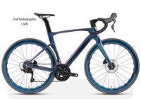 Vélo de course sur route en fibre de carbone 2025 CYCLONE-3rd Twitter 24 vitesses, cadre rigide, freins à disque hydrauliques 105/R7120 -2*12S, certifié CE