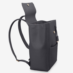Borse da <span class=keywords><strong>Uomo</strong></span> in Vera <span class=keywords><strong>Pelle</strong></span> di Lusso con Logo Personalizzato, Stile Flip Cover, Realizzate a Mano, con RFID, Zaini per Laptop da Viaggio e Lavoro - Product Image 3