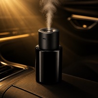 Diffuseur d'arômes pour voiture YUEHANGTC 160 ml, recharge USB-C, batterie 300 mAh, 6 parfums, brume pour véhicule