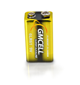 Wholesale Blister Card 9V Alkaline <b>Battery</b> 6LR61 Rectangular Zinc Carbon 6F22 9V USB Rechargeable <b>Battery</b> for walkie-talkie - Product Image 4