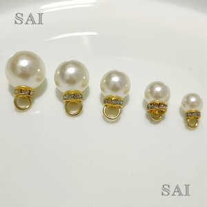 Vente en gros d'usine, pendentif en perles ABS, accessoires vestimentaires, tirette de <span class=keywords><strong>fermeture</strong></span> éclair décorative - Product Image 2