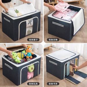 Foldable Fabric Storage Box Durable <b>Clothes</b> Organizer <b>for</b> Bathroom Bedroom Living Room Home Furniture - Product Image 4