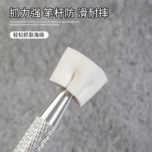 Herramienta de esponja para decoración de uñas, clip de esponja cuadrada de alta densidad para mezcla de esmalte en gel y efecto degradado - Product Image 2