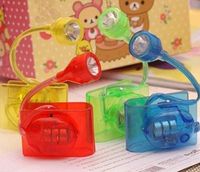 Lampada da lettura portatile mini con clip, braccio flessibile da 5 cm, in plastica, per comodino, studio, viaggi e lettura