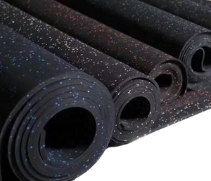 Suelo de EPDM antideslizante para exteriores, fácil limpieza, gimnasio, enclavamiento de goma, rollo de esteras para suelo para Fitness - Product Image 2