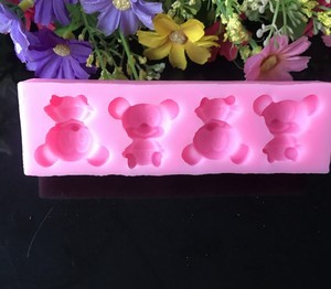 Offre Spéciale Mini <span class=keywords><strong>mickey</strong></span> en forme de <span class=keywords><strong>moule</strong></span> à gâteau en silicone pour la décoration - Product Image 2