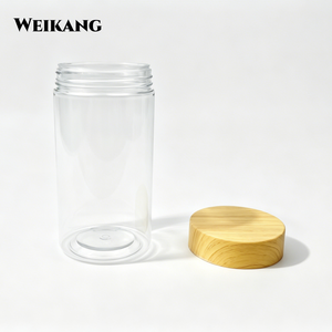Individuelles Logo BPA-freier Lebensmittelechter Kunststoffbehälter 250g Nuss-Snack-Verpackung mit Schraubverschluss für Küchengebrauch - Product Image 3