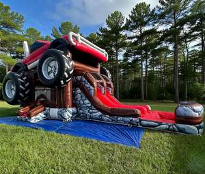 Castillo Inflable, Brincolín Inflable <span class=keywords><strong>Happy</strong></span> <span class=keywords><strong>Hop</strong></span>, Castillo Inflable con Diseño de Camioneta Monstruo, Brincolín Inflable - Product Image 2