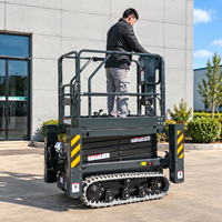 CE ISO Zertifizierte Hydraulische Scherenhebebühne 5m 6m 8m 10m Mobile Arbeitsplattform für Höhenarbeiten Scherenhebebühne
