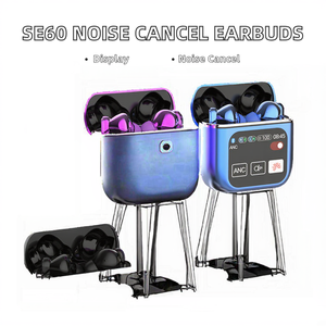 Écouteurs intra-auriculaires TWS SE60 2025 avec ANC, chipset JL, écran tactile LCD, étanchéité IPX5, son Hi-Fi pour écouteurs sportifs 5.4 - Product Image 2