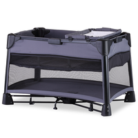 Lit de bébé pliable respirant en maille, berceau pour bébé, parc pour enfants, idéal pour l'hôpital et le camping en extérieur