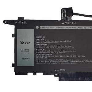 Pengganti baterai Laptop NF2MW 7146W 8RTVG WD8P8 P110G UNTUK Dell Latitude 7400 2 in 1 9410 seri Baterai Notebook - Product Image 3