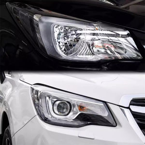 Faro del faro copriobiettivo per Subaru guardaboschi 2016 2017 <span class=keywords><strong>2018</strong></span> guscio trasparente paralume per PC copertura della luce di copertura della lente di vetro - Product Image 3