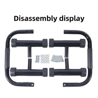 Barres de musculation en acier durable, parallettes, équipement de fitness, supports pour dips, calisthénie pour la musculation à domicile