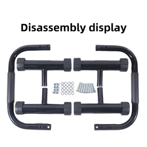 Barre <span class=keywords><strong>per</strong></span> Flessioni in Acciaio Resistente, Attrezzatura Fitness, Supporti <span class=keywords><strong>per</strong></span> Dip, Calisthenics <span class=keywords><strong>per</strong></span> Allenamento di Forza a <span class=keywords><strong>Casa</strong></span> - Product Image 5