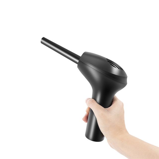 Portable Air Fan Duster Gun Air Duster for Computer Keyboard Car Electronic Equipment Rechargeable Cordless Electric Air Duster