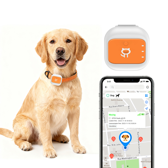 Portable 4G GPS Navigator Pet Tracker WiFi Real-time Tracking 25 Days Battery Life Voice Monitor Recorder Dogs Cats Cattle Sheep