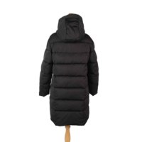 Femmes hiver mode à capuche doudoune longue épaisse duvet de canard manteau imperméable caractéristique plume décoration nouvelle saison Style