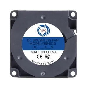 4010 40*40*10 milímetros de 5 volts 12 volts Dupla Rolamento de Esferas ventilador Brushless DC Cooling Fan Blower