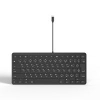 Clavier filaire pour ordinateur portable SL-08 Type-C 78 touches, clavier ultra-fin compact pour le bureau, vente chaude