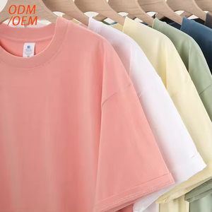 เสื้อยืดคอกลมแขนสั้นผ้าฝ้ายแท้สีขาว 230 กรัม ทรงไหล่ตก สำหรับผู้ชายและผู้หญิง ใส่ได้ในฤดูร้อน - Product Image 3