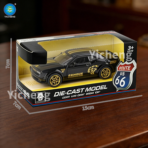 รถโมเดลไดแคสต์ <span class=keywords><strong>Dodge</strong></span> <span class=keywords><strong>Challenger</strong></span> Hellcat สเกล <span class=keywords><strong>1</strong></span>:<span class=keywords><strong>32</strong></span> แบบดึงถอยหลัง ประตูเปิดได้ 3 บาน ผลิตจากโลหะผสม เหมาะสำหรับเด็กและผู้ใหญ่ - Product Image 4