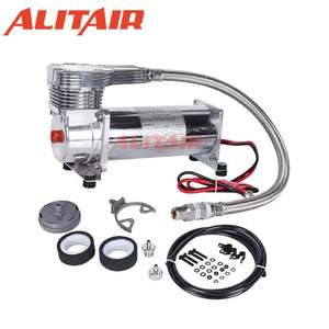 คอมเพรสเซอร์ลม ALITAIR รุ่น 485C สำหรับระบบกันสะเทือนแบบถุงลมใน<span class=keywords><strong>รถยนต์</strong></span>  แบบไม่ใช้น้ำมัน  200psi  ขนาดเล็ก  โครเมียม  <span class=keywords><strong>อะไหล่</strong></span>ระบบกันสะเทือน - Product Image 2
