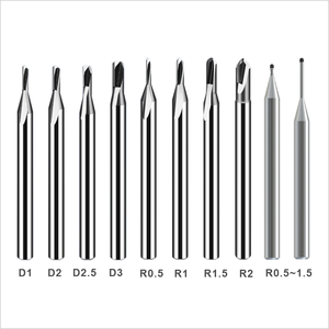 BK <strong>PCD</strong> Micro Ball Nose End Milling Cutter Diamond groove Drill Chamfer <strong>Router</strong> <strong>Bit</strong> Engraving Cutting Tool Machine Aluminum - Product Image 5
