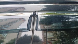 อุปกรณ์เสริมที่บังแดดภายนอกรถยนต์กระจกหน้าต่างตัวเบนกันฝนสำหรับ <span class=keywords><strong>MG</strong></span> ZX ZS zxt เทียบกับแอสเตอร์2017ที่จะนำเสนอ - Product Image 4