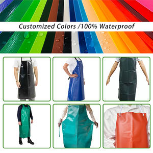 Tabliers en PVC industriels durables pour usage industriel, résistants, imperméables, imprimés sur mesure, tablier de <span class=keywords><strong>boucher</strong></span> en PVC - Product Image 6