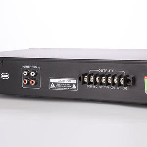 Amplificateur domestique <span class=keywords><strong>intégré</strong></span> JBHKJ J08D 80W 70V/100V 350W <span class=keywords><strong>avec</strong></span> micro pour systèmes de sonorisation et de karaoké - Product Image 4